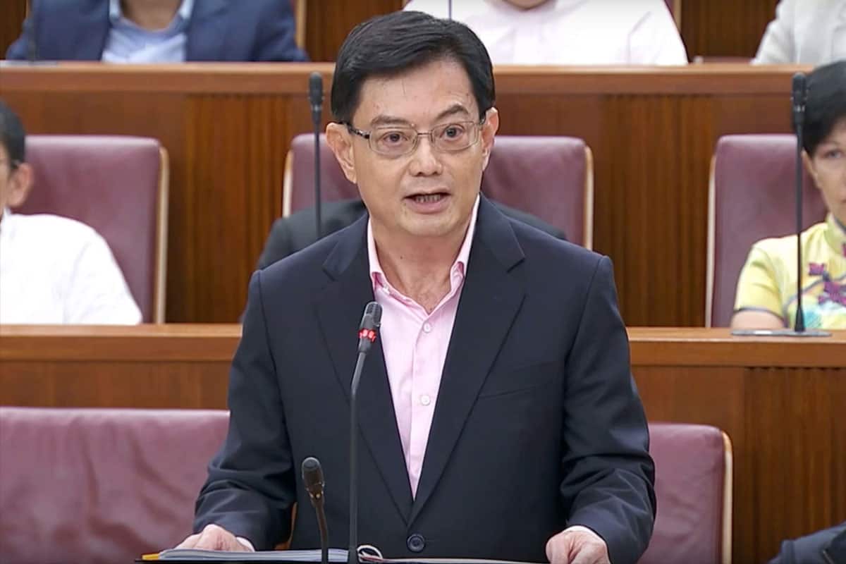 Finance Minister Heng Swee Keat's delivery of the Singapore Budget 2019 reiterating plans for a 9% GST increase in Singapore